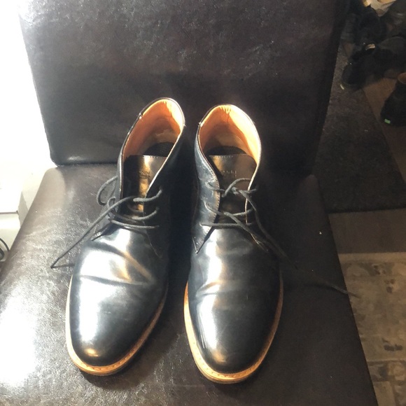 Nunn Bush Hawley Men's Wide Dual Comfort Black Lace Up Chukka Boots Size 12M - Picture 11 of 16